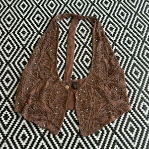 Sequin Vest - Buckle